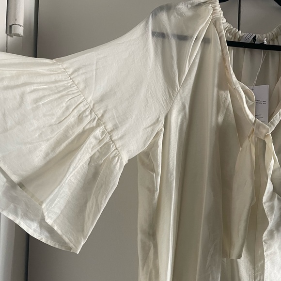 NWT & Other stories tie neck drop waist dress NWT - Picture 2 of 4